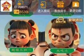 h5新大圣换皮哪吒游戏房卡大厅-浏览器与微信双登录模式+文本教程