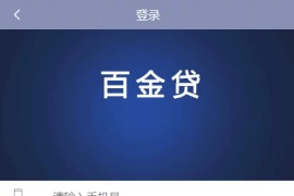 一套UI很漂亮的小贷百金贷